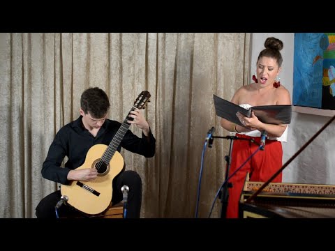 ALMA - Amelia Daigle And Daniel Turner - "El Cafe De Chinitas" From Canciones Espanolas Antiguas By Federico Carcia Lorca